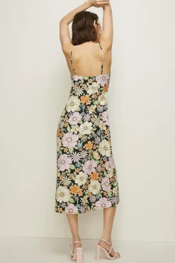 Outlet Oasis Acid Printed Midi Slip Dress Floral