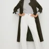 Discount Oasis Adeline Cropped Wide Leg Jean Ecru
