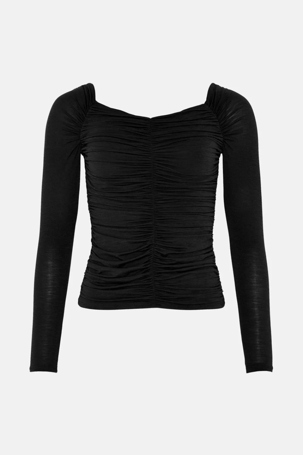 Best Oasis Bardot Ruched Mesh Bodycon Top Pink