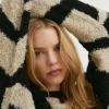 Best Oasis Boucle Stripe Jumper Black