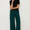 Outlet Oasis Cashmere Blend Scallop Detail Knitted T-Shirt Black