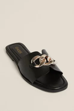 New Oasis Chain Trim Slider Nude