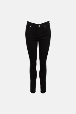 Online Oasis Cherry Sculpting Slim Jean Black