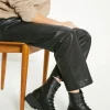 Clearance Oasis Chunky Lace Up Boots Black