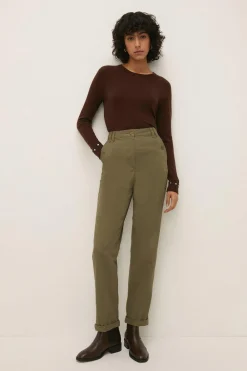 Sale Oasis Classic Chino Trouser Khaki