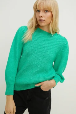 Best Oasis Colour Block Button Detail Jumper Multi