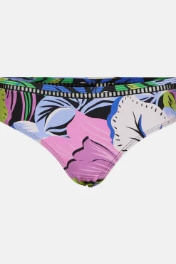 Hot Oasis Colour Pop Ladder Trim Bikini Bottom Multi