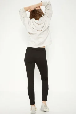 Clearance Oasis Compact Ponte High Waisted Legging Black