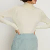 Fashion Oasis Cord High Waist Mini Skirt Teal
