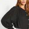Outlet Oasis Cotton Dobby Button Front Top White