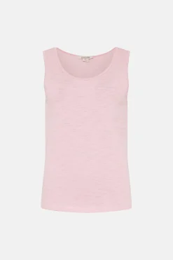Clearance Oasis Essential Cotton Slub Vest Black