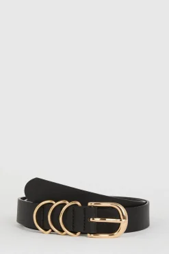 Online Oasis Faux Leather Belt Tan