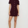 Best Oasis Frill Placket Mini Dress Navy