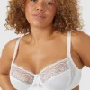 Fashion Oasis Gorgeous Dd+ Gracey Lace Minimiser Bra White