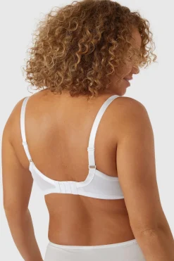 Fashion Oasis Gorgeous Dd+ Gracey Lace Minimiser Bra White