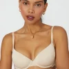 Discount Oasis Gorgeous Smooth Lace T-Shirt Bra Nude