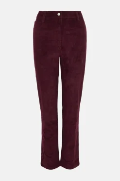 New Oasis High Waist Cord Lily Jean Black