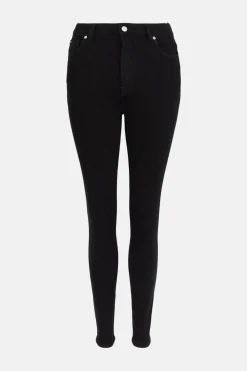Clearance Oasis High Waisted Skinny Jean Black