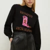 Hot Oasis Howdy Holidays Christmas Jumper Black