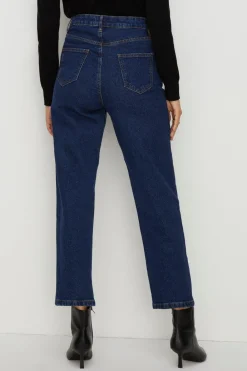 Clearance Oasis Ivy Barrel Leg Jean Indigo
