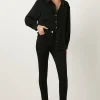 Online Oasis Jade Mid Rise Skinny Jean Black