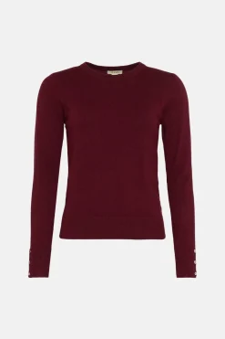 Sale Oasis Knitted Crew Jumper Forest