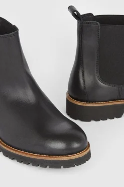 Online Oasis Leather Chelsea Boot Black