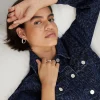 Outlet Oasis Leopard Print Denim Jacket Animal