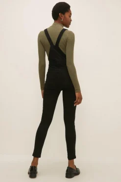 Clearance Oasis Lily Dungaree Black