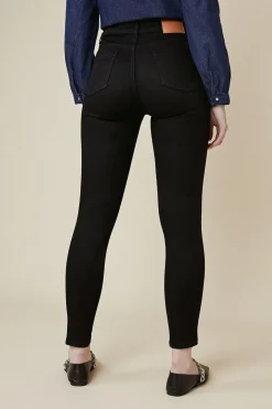 Fashion Oasis Long Lily Organic High Rise Skinny Jean Black