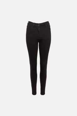 Fashion Oasis Long Lily Organic High Rise Skinny Jean Black
