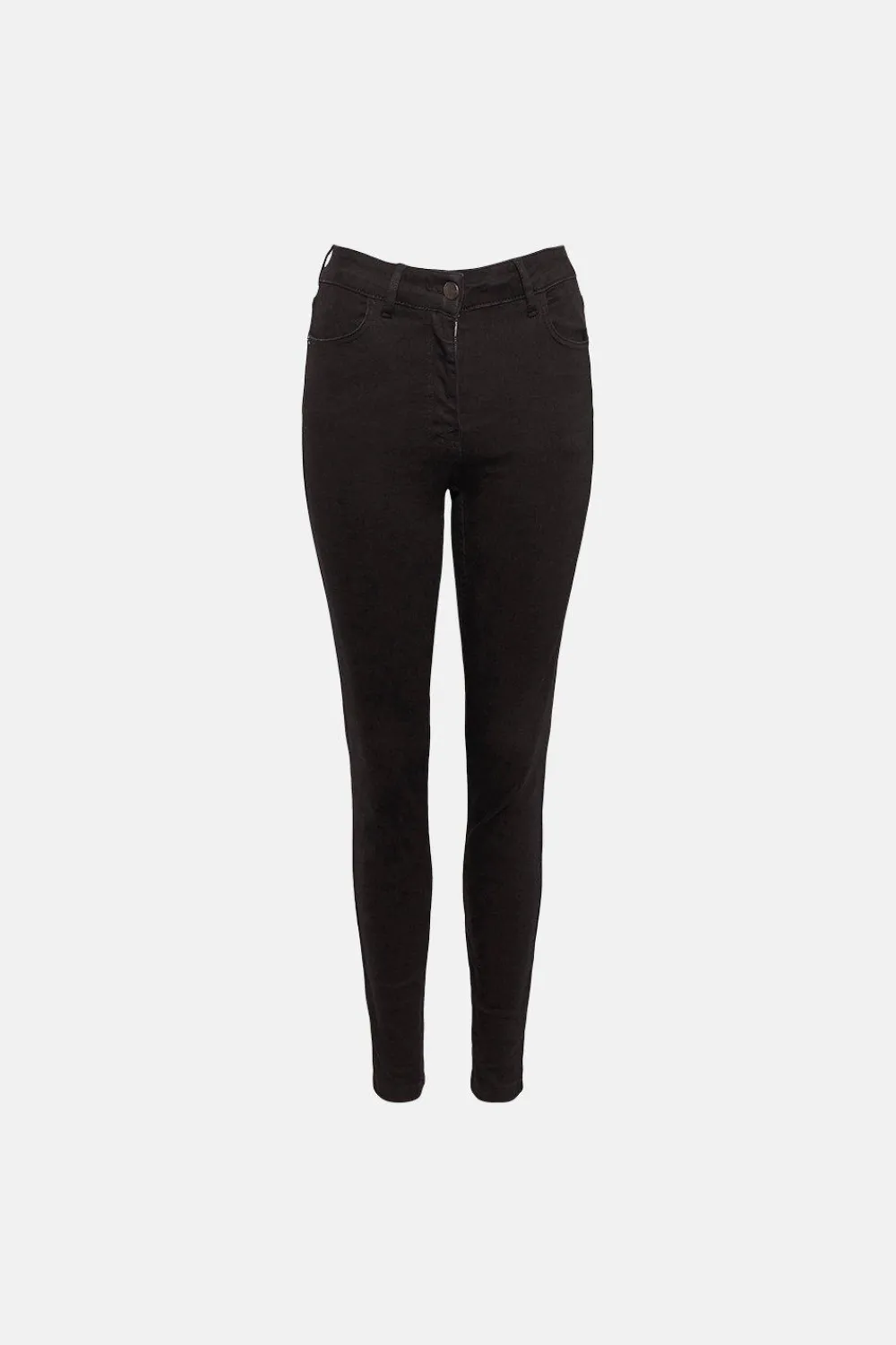 Fashion Oasis Long Lily Organic High Rise Skinny Jean Black