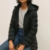 Outlet Oasis Midi Padded Packable Coat Stone