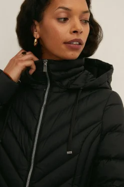 Outlet Oasis Midi Padded Packable Coat Stone