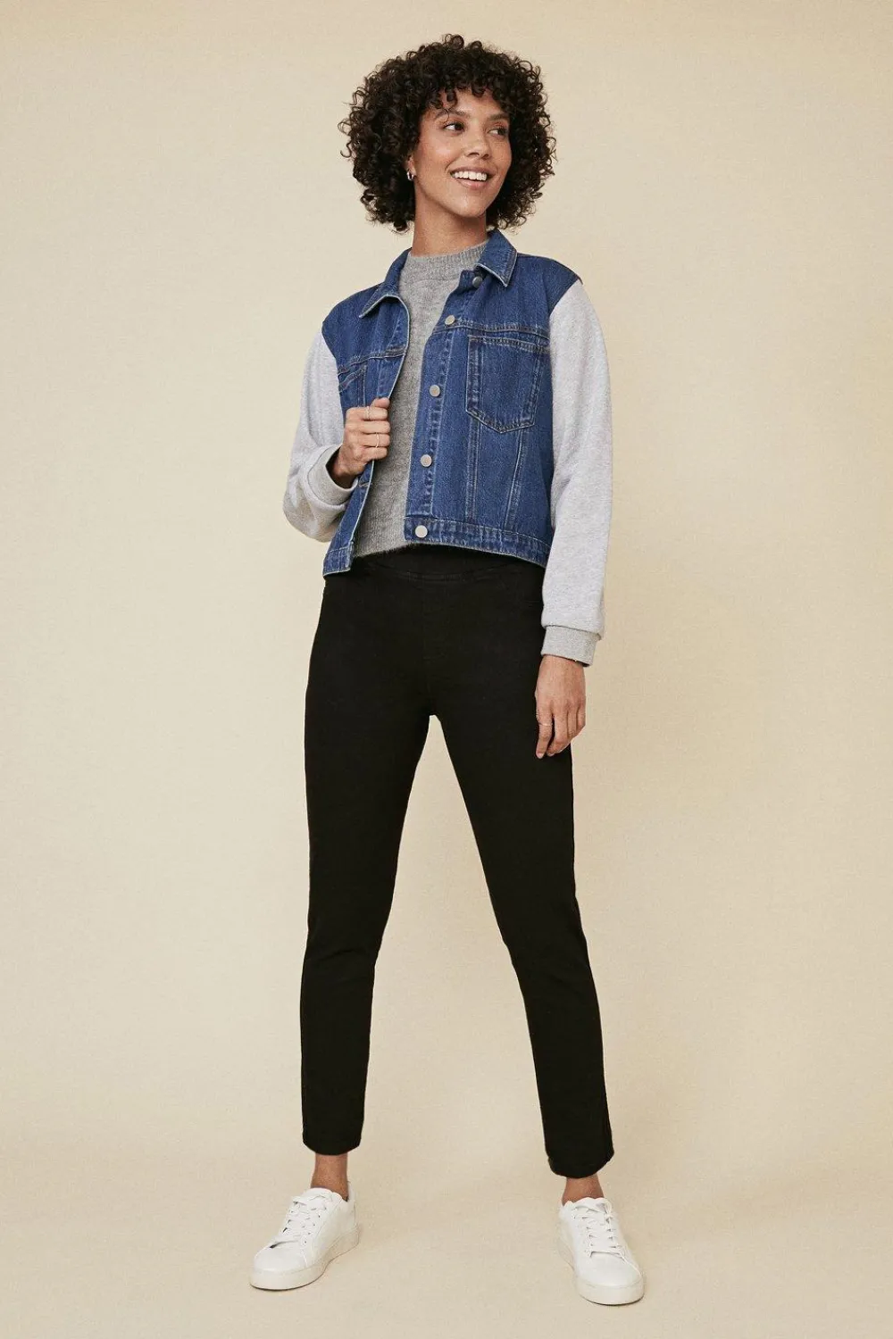 Sale Oasis Organic Cotton Jeggings Black