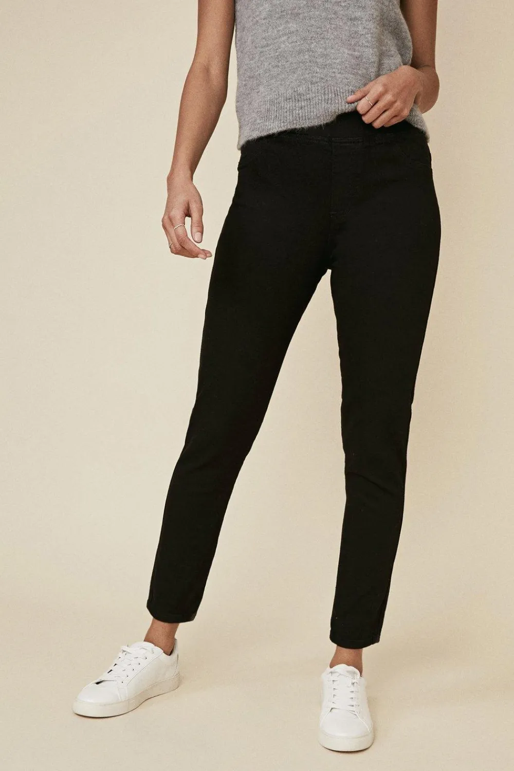 Sale Oasis Organic Cotton Jeggings Black