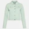 Online Oasis Organic Denim Fitted Jacket Black