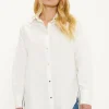 Best Oasis Oversized Poplin Shirt White
