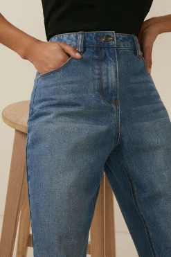 Fashion Oasis Petite Boyfriend Jean Pale Wash