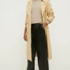 Hot Oasis Petite Faux Leather Wide Leg Trouser Black