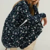 Discount Oasis Petite Floral Soft Touch Funnel Neck Midi Multi