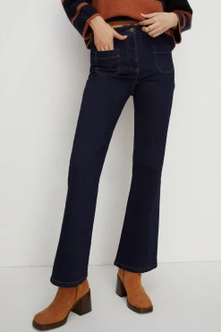 Outlet Oasis Petite Frankie Flare Jean Indigo