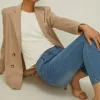 Hot Oasis Petite Grace Skinny Capri Jean Pale Wash