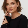 Fashion Oasis Petite Knitted Crew Jumper Black