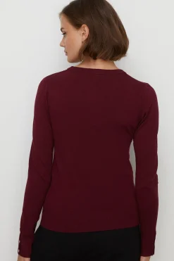 Discount Oasis Petite Knitted Crew Jumper Green
