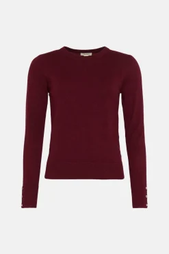 Discount Oasis Petite Knitted Crew Jumper Green
