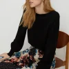 Sale Oasis Petite Slash Neck Knitted Jumper Blush