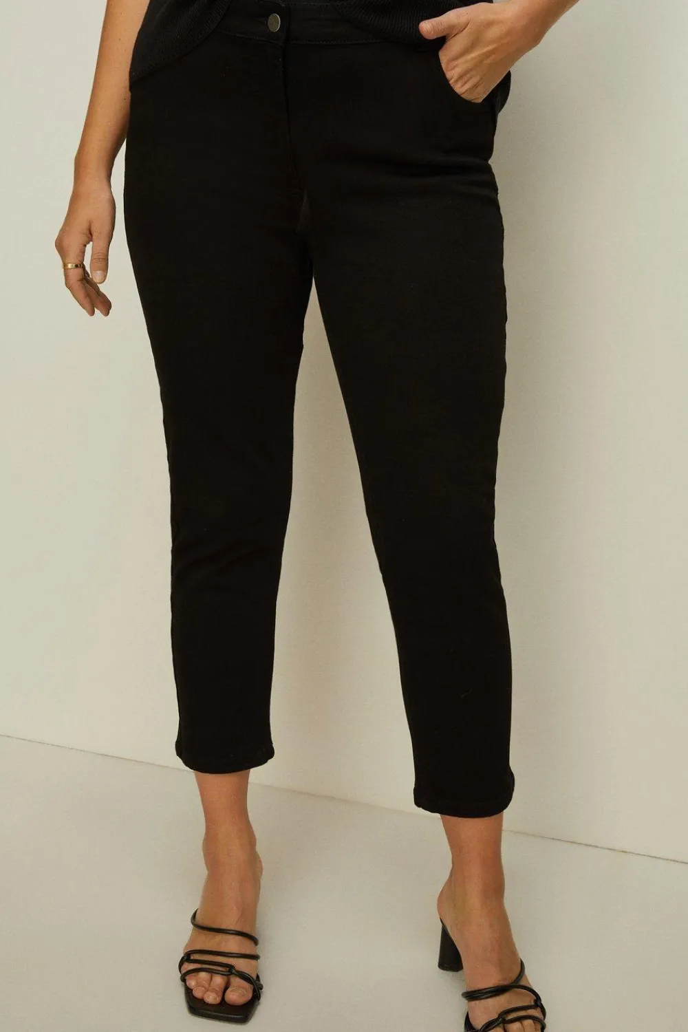 Online Oasis Plus Size Grace Jean Black