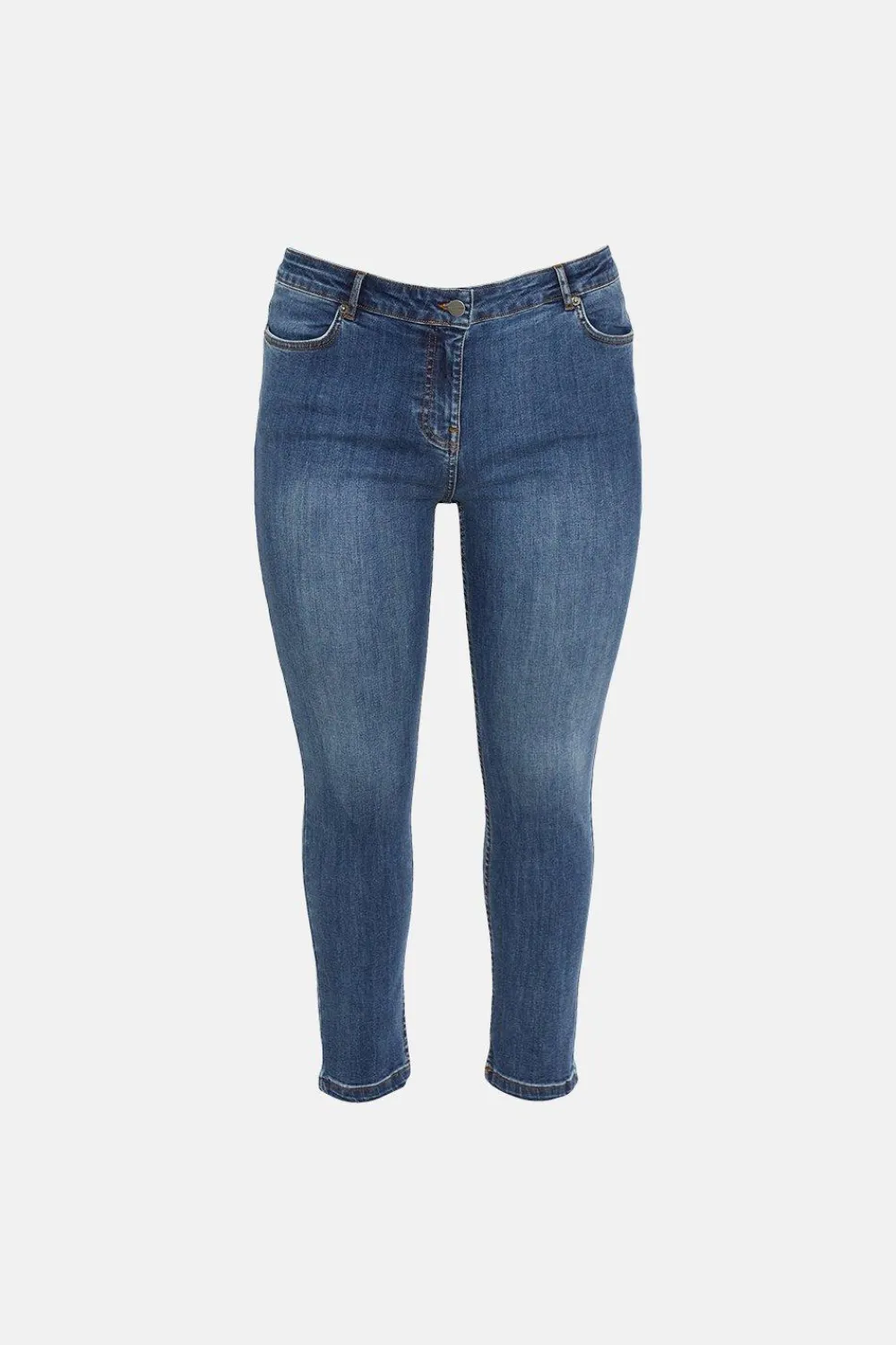 Hot Oasis Plus Size Jade Jean Mid Wash