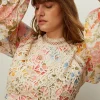 Fashion Oasis Plus Size Lace Floral Tiered Midi Dress Ivory